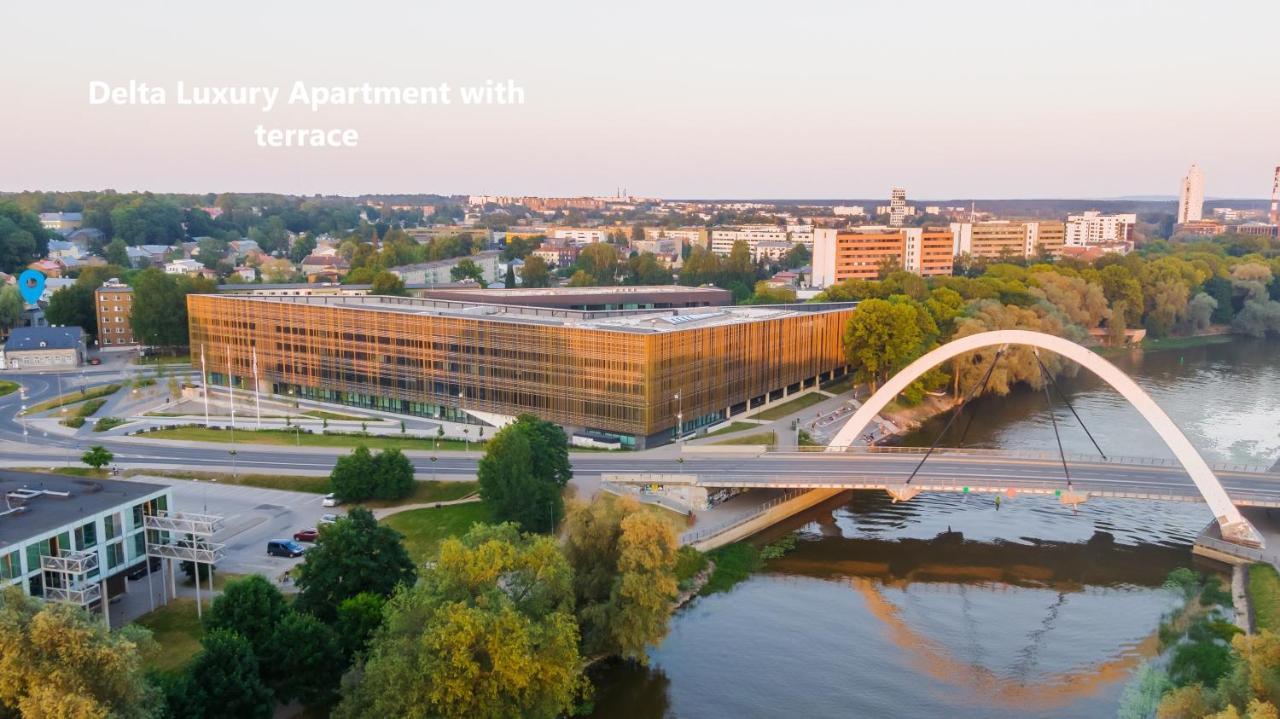 Delta Luxury Apartment With Terrace Tartu Exteriör bild